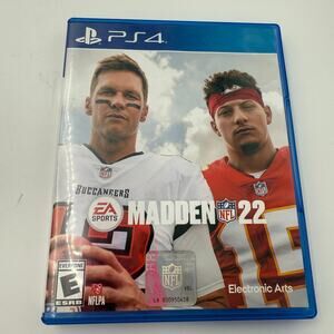 Madden NFL 22 | PS4 Game | Complete in Box | Tested & Working |